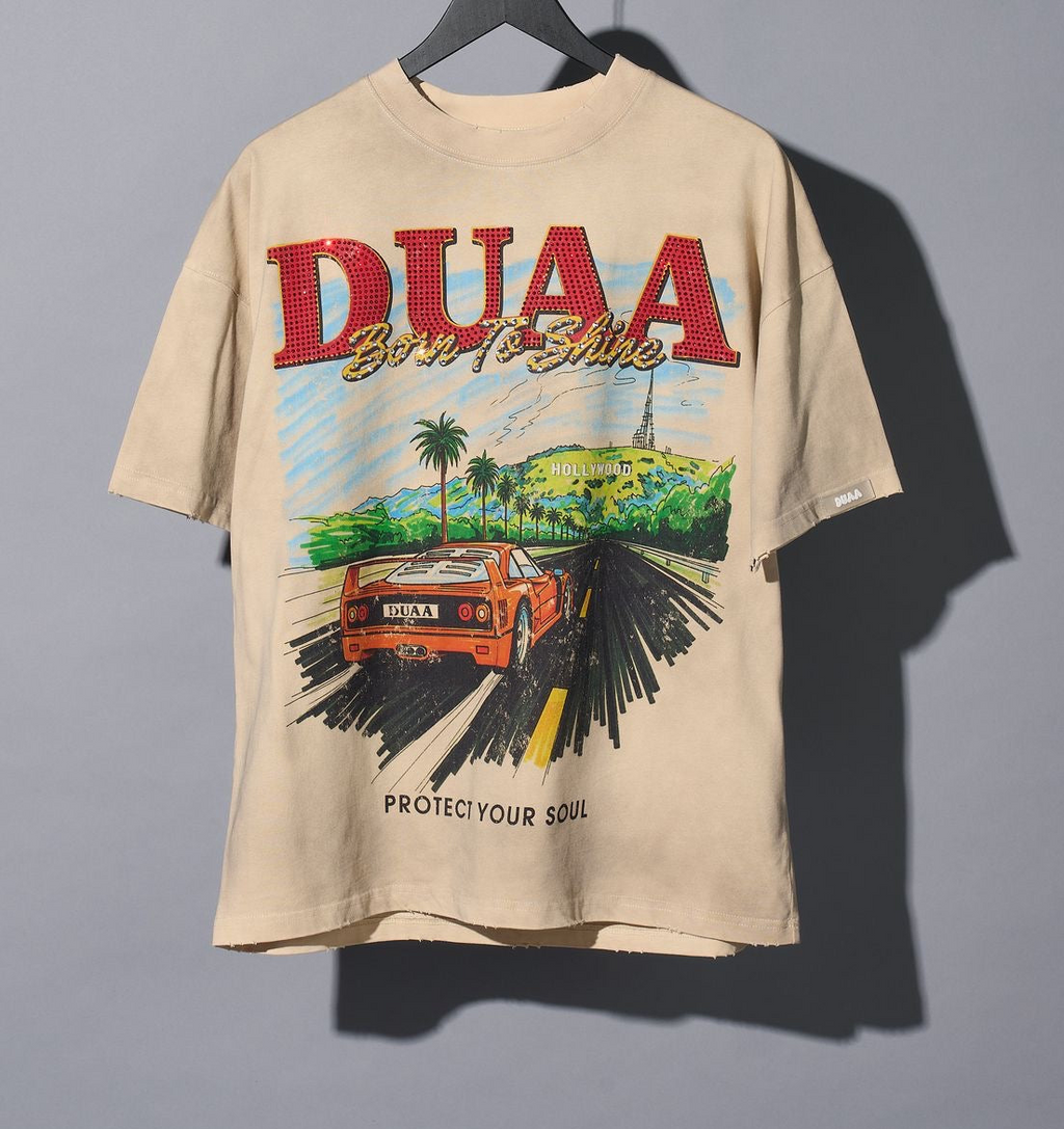 Duaa Hollywood Tee Shirt (Holly)