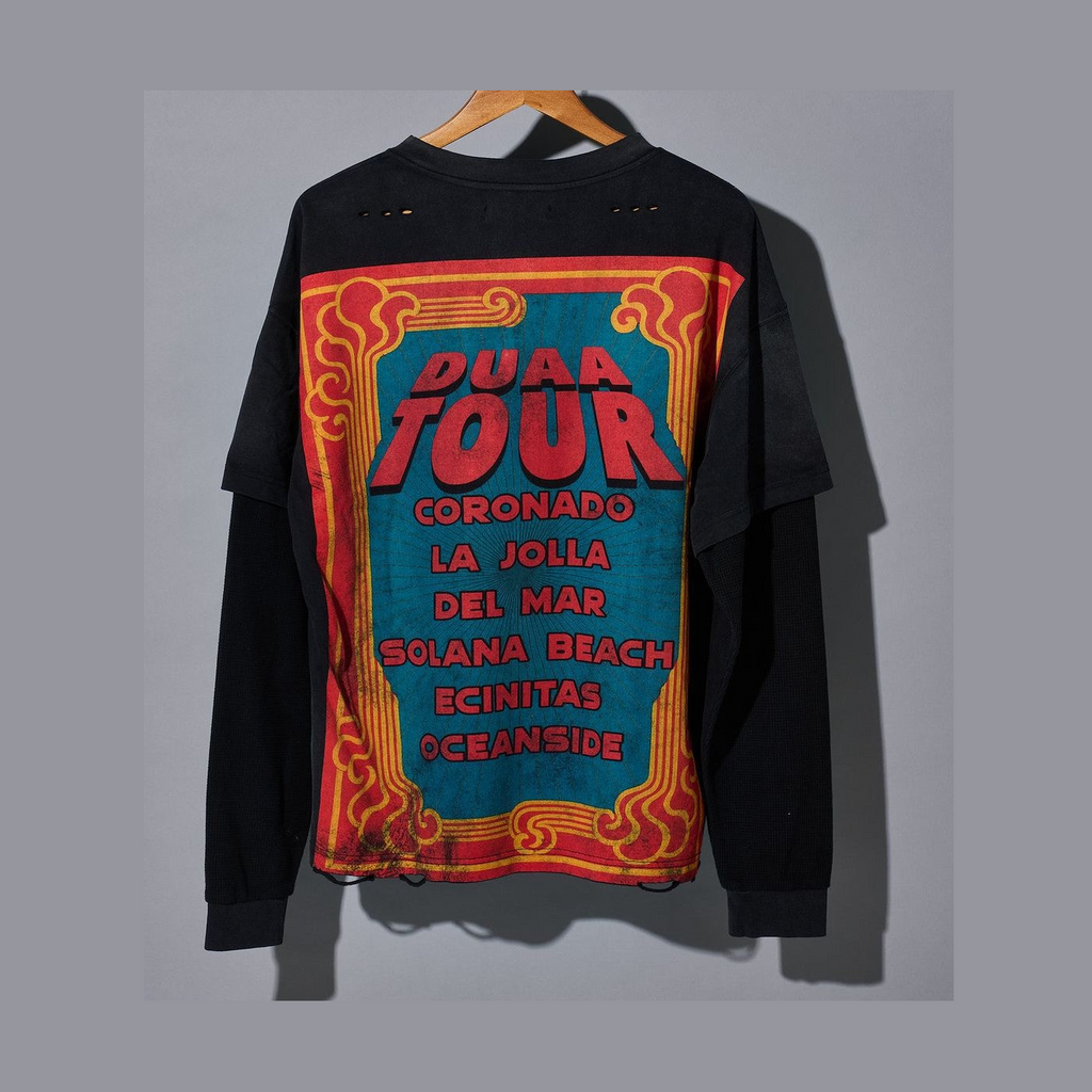 Duaa WORLD TOUR LS TEE SHIRT (WORKDTOUR)