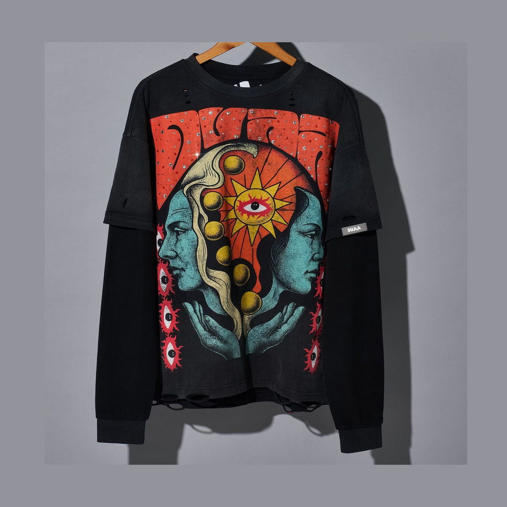 Duaa WORLD TOUR LS TEE SHIRT (WORKDTOUR)