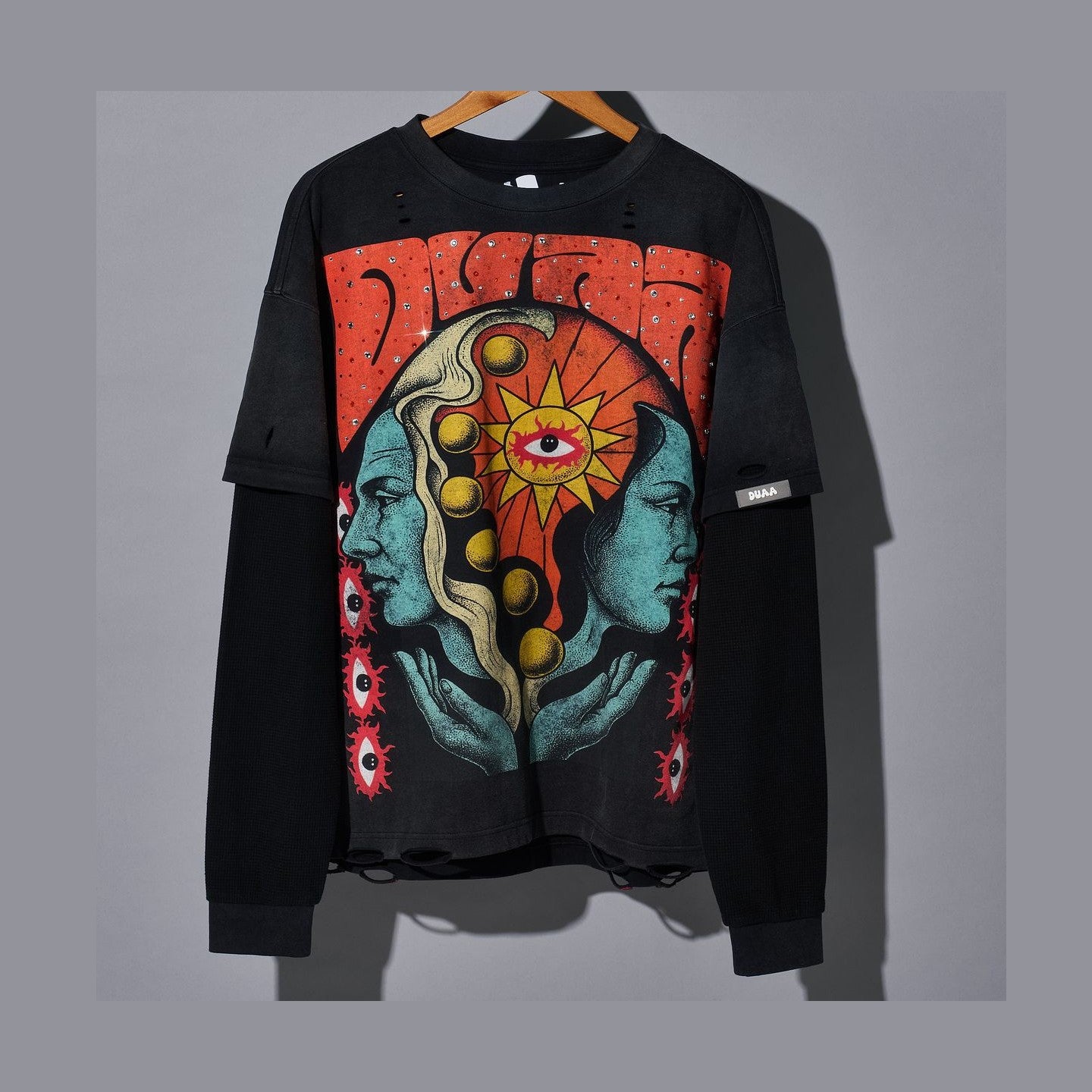 Duaa WORLD TOUR LS TEE SHIRT (WORKDTOUR)