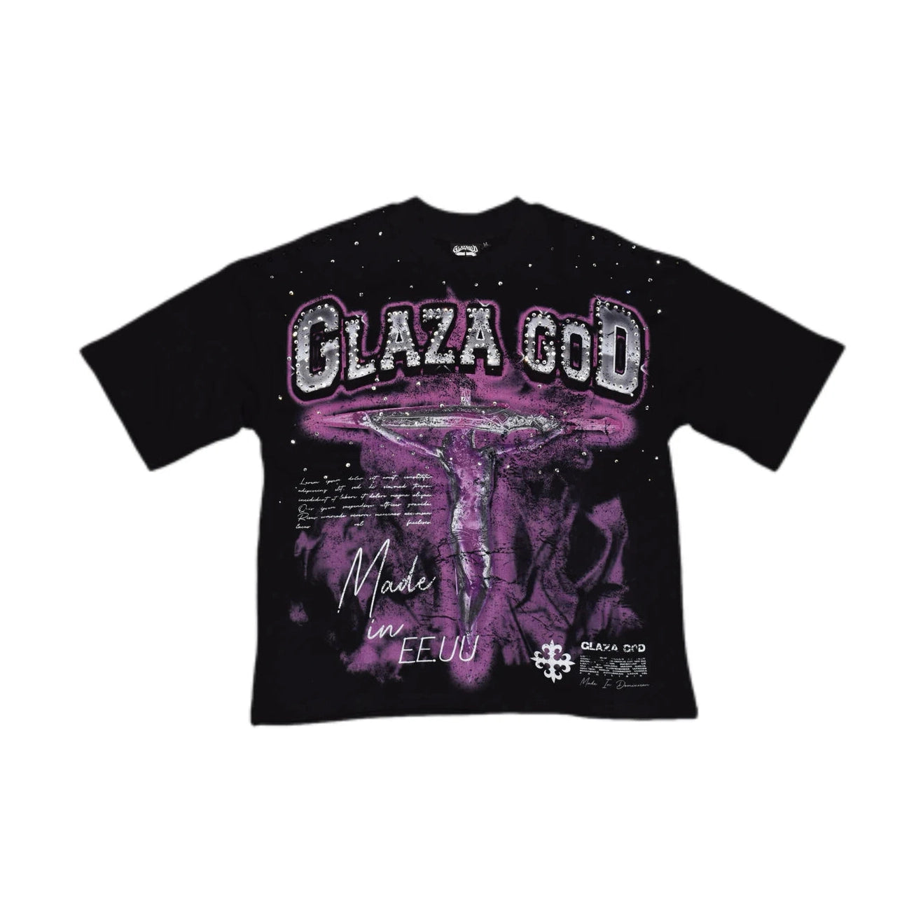 CRUCIFIXION |Purpura |GLAZA T-Shirt Oversized