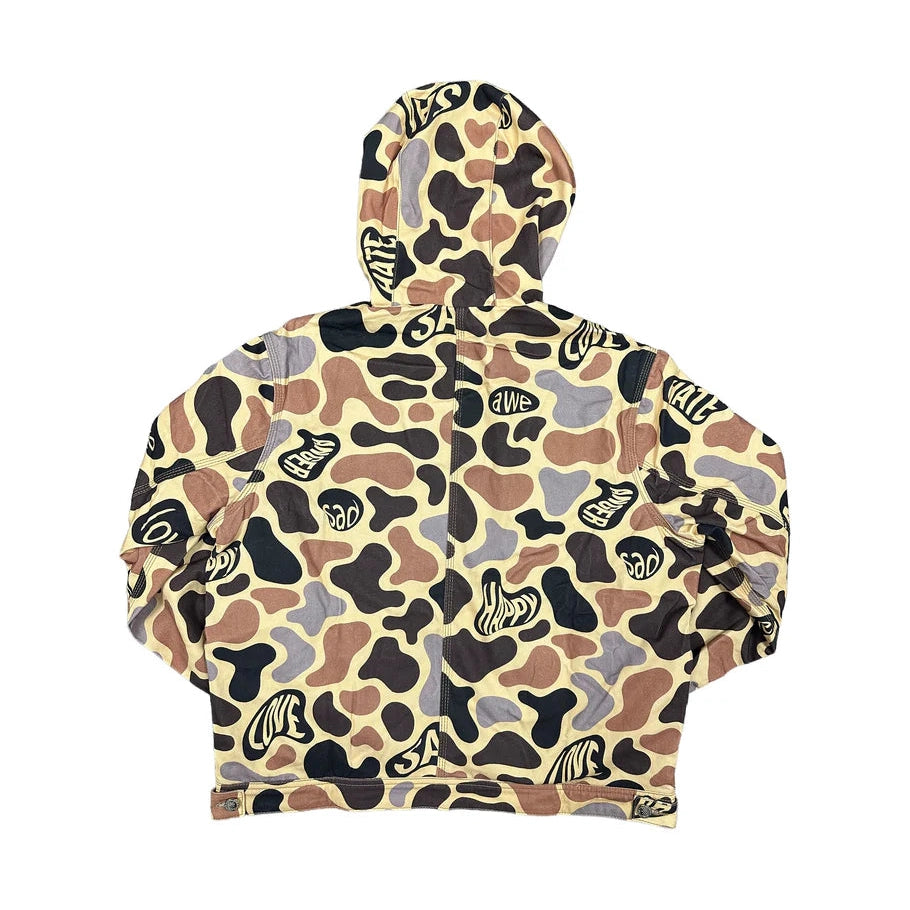 MIXED EMOTION Cream ‘Carpenter’ Jacket