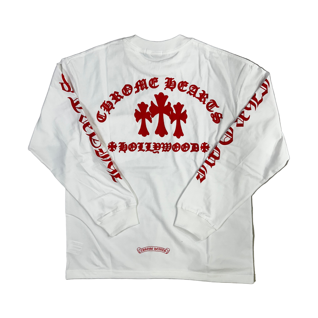 Chrome Hearts Longsleeve Logo Red