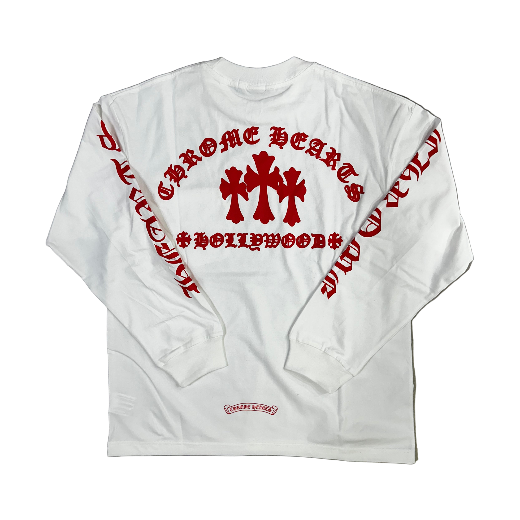 Chrome Hearts Longsleeve Logo Red