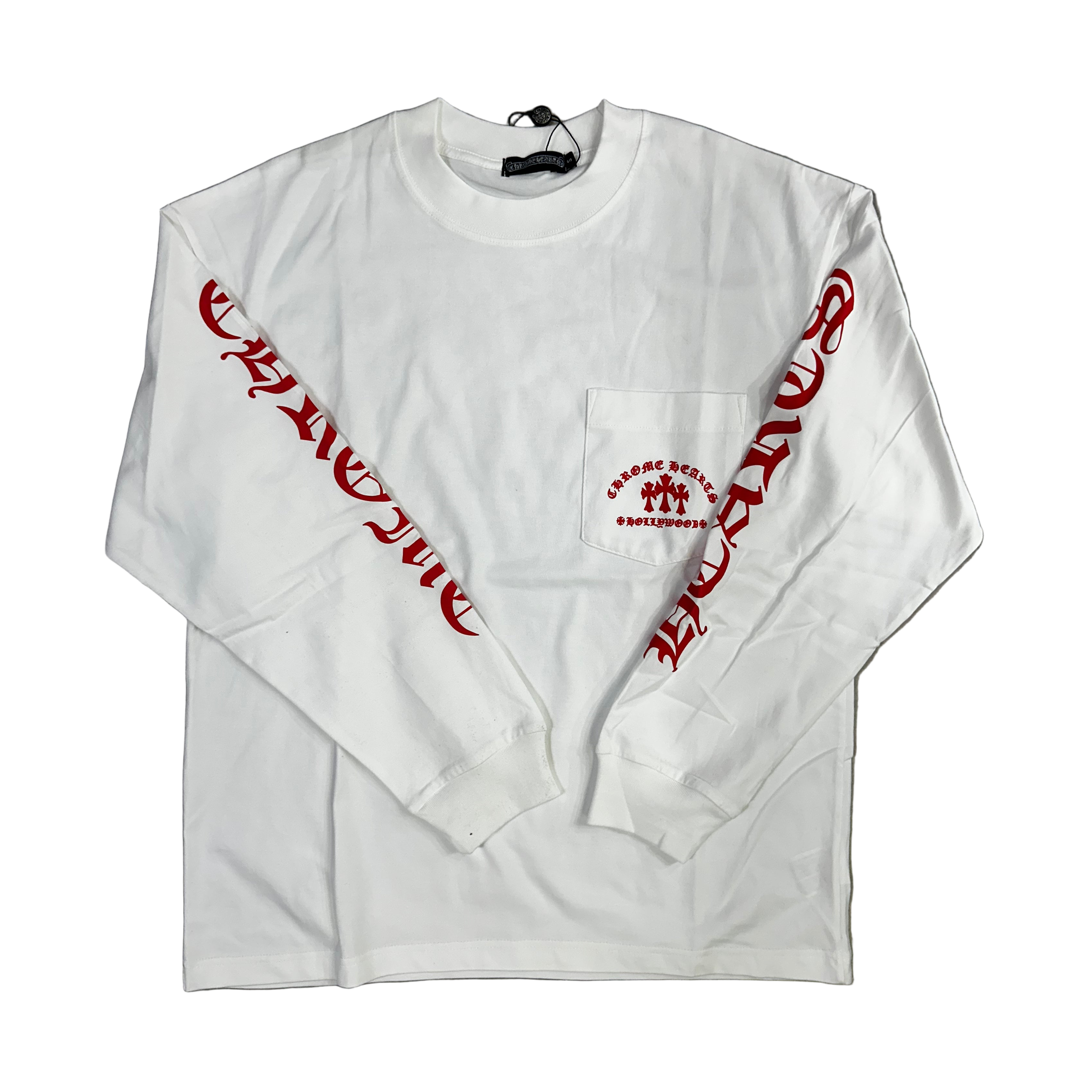 Chrome Hearts Longsleeve Logo Red