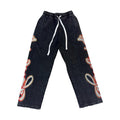 Prestige sweaterpants grey orange