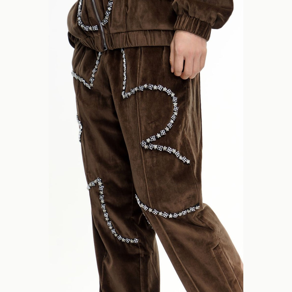VALABASAS Brown Dahlia Sweatpant