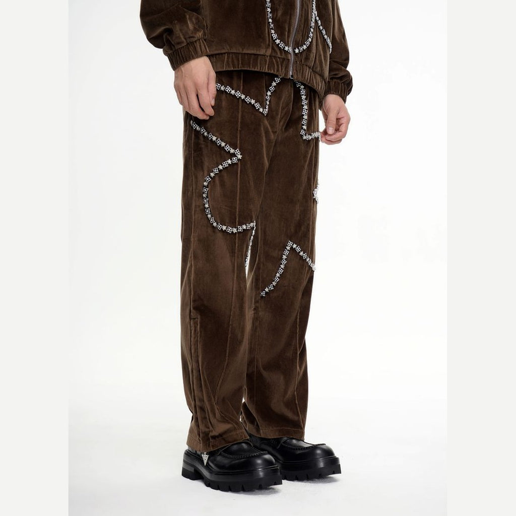 VALABASAS Brown Dahlia Sweatpant