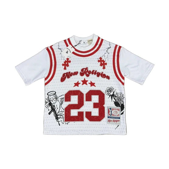 New Religion “Polo 23” White Red