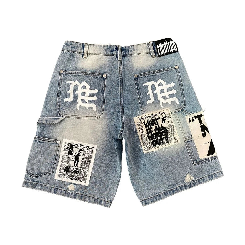 Mixed Emotions Short “Any Means” BLUE