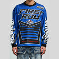 First Row Sparked Adrenaline Sport Jersey Blue