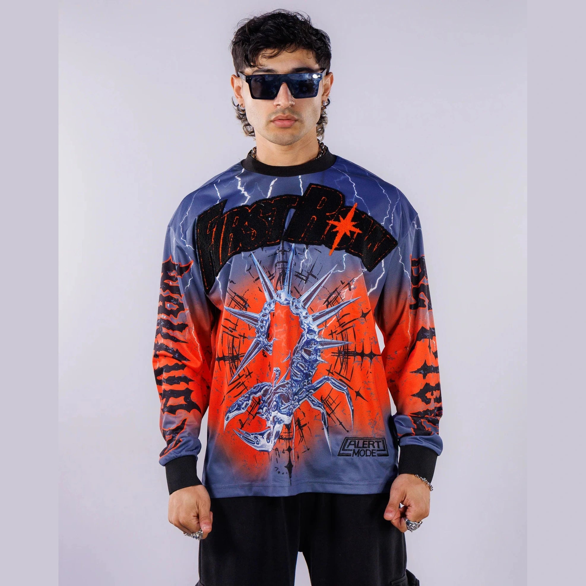 First Row Sparked Adrenaline Sport Jersey Orange
