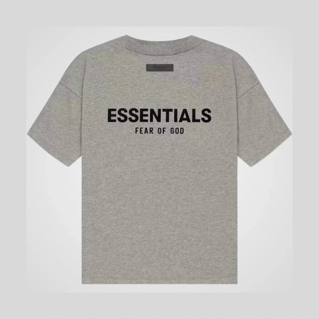 ESSENTIALS T-SHIRT Logo | Gray