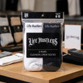 Life Hustlers “Essential Socks” Socks 2 PAIRS ONE WHITE ONE BLACK