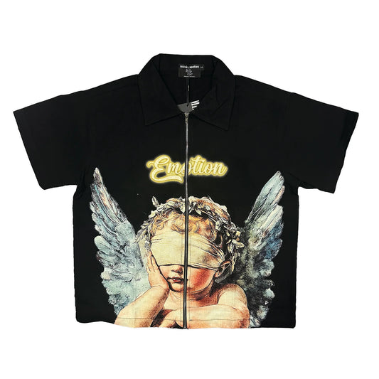 “Blinded” Zip Up Shirt