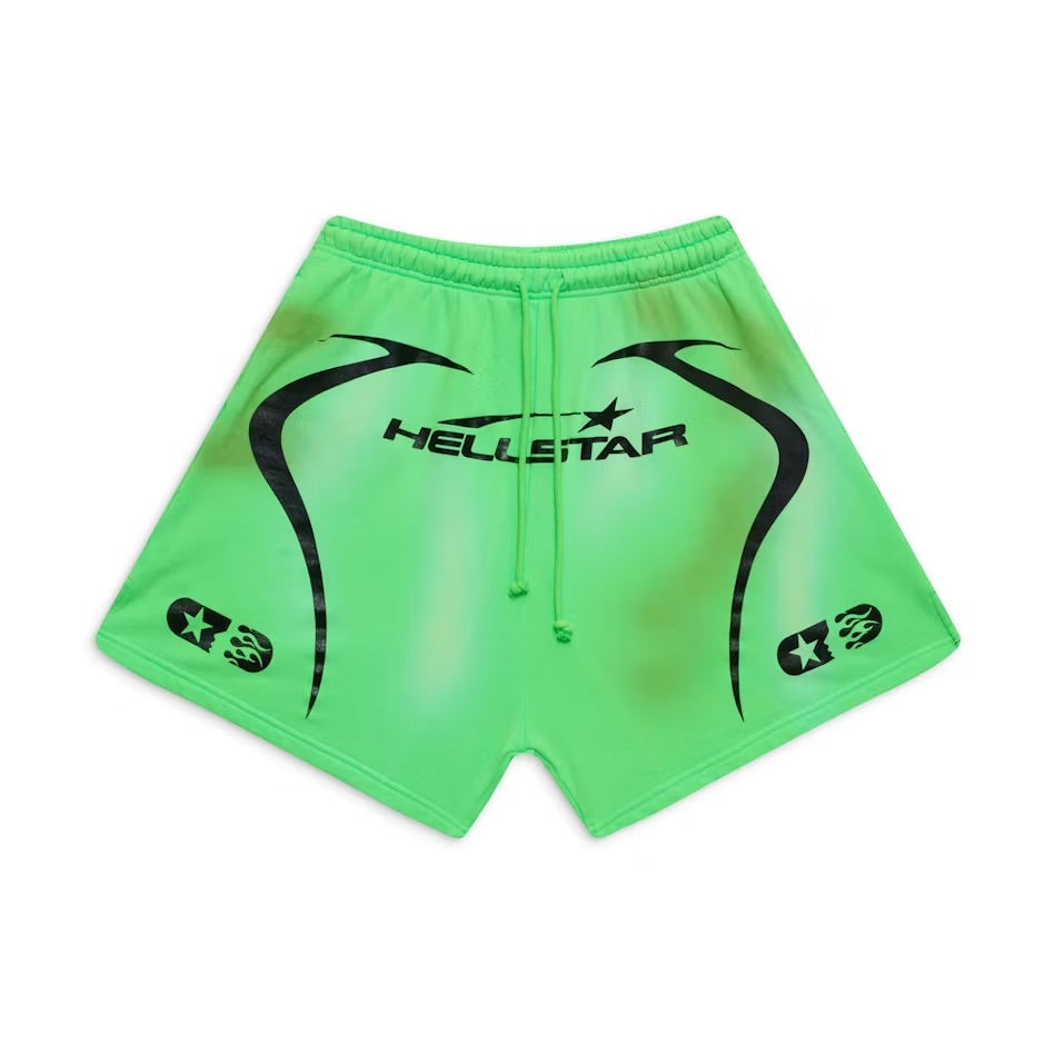 Hellstar Warm Up Sweat Shorts | Green