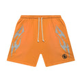 Hellstar Sweat Shorts Flames | Orange