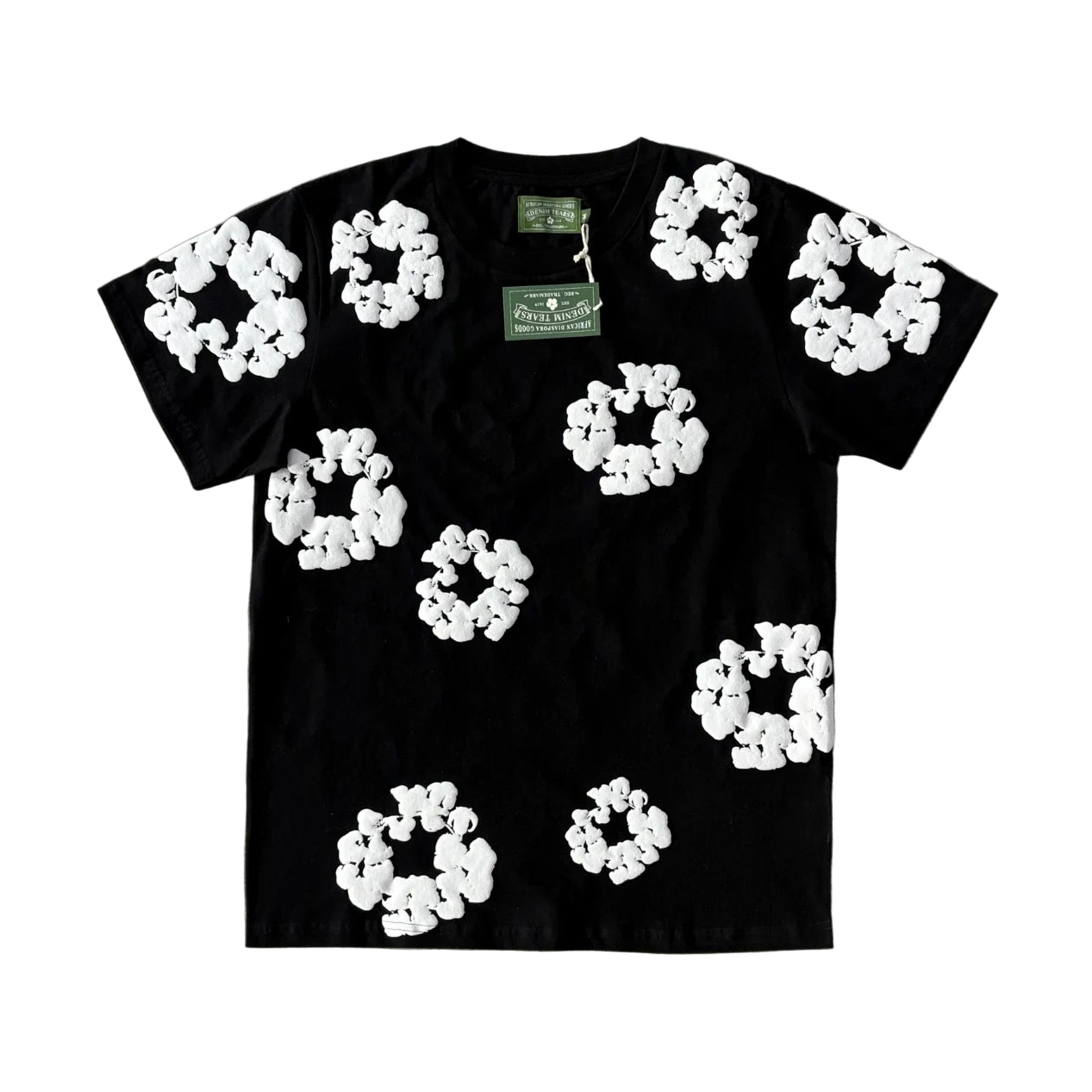 DENIM TEAR Black/white