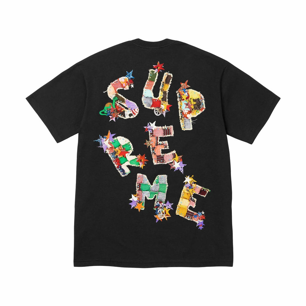 Supreme Patchwork Tee Black