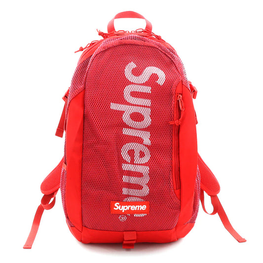 Supreme Mesh Backpack Red