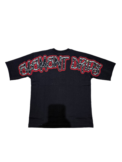 Element Drips Crying Angel Black Tee