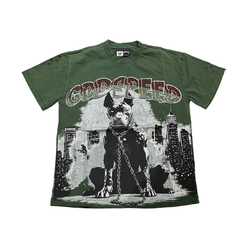 GODSPEED Dog Chained Green