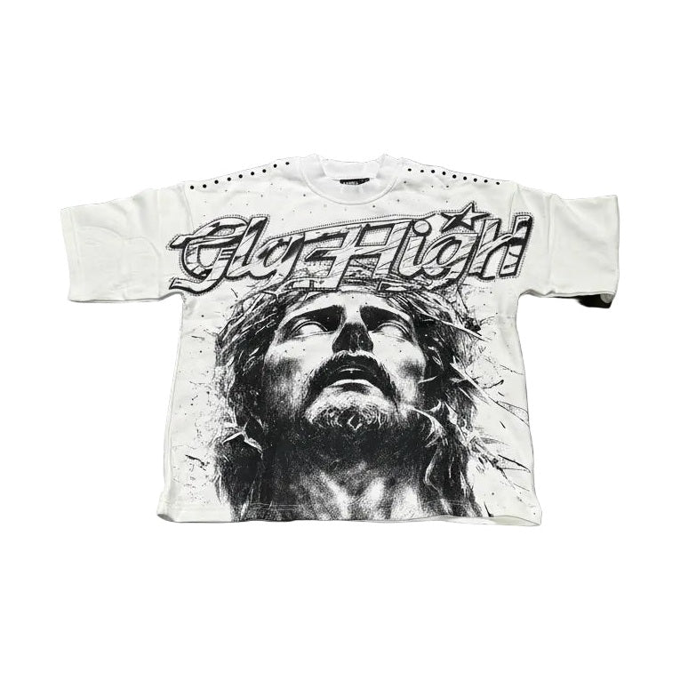 GlazaGod Jesus Face White