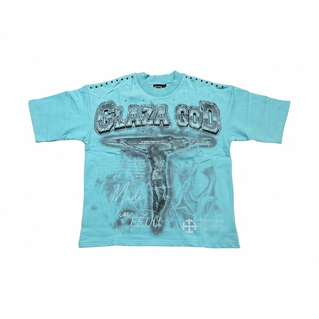 GlazaGod Crucifixion Blue
