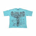 GlazaGod Crucifixion Blue