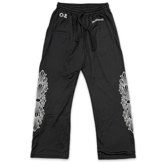 Chrome Hearts Sports Mesh Varsity Sweatpants Black