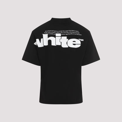 Off-White Shared Logo Skate Short-Sleeve Tee White/Black