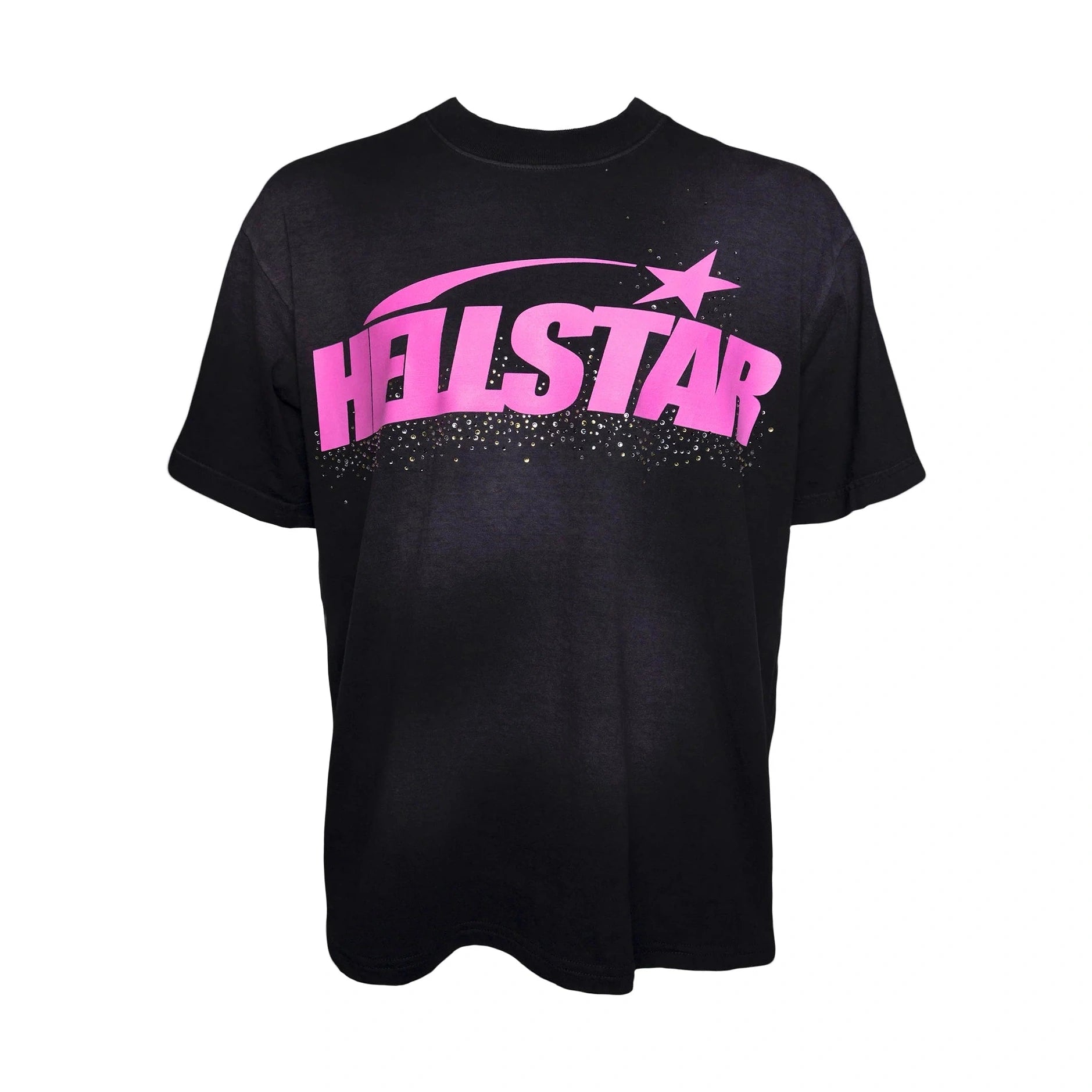 Hellstar Classic Rhinestone Logo T-Shirt