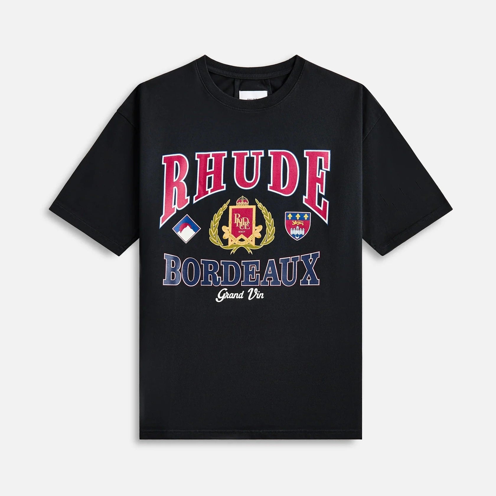 Rhude Bordeaux Grand Tee