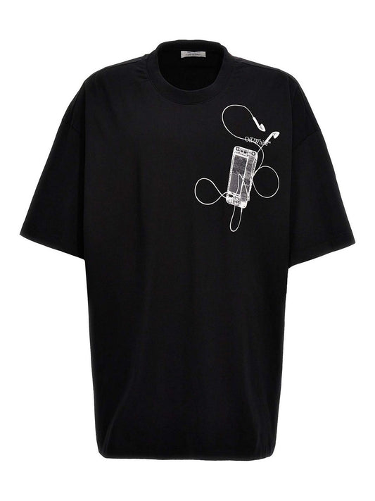 Off-White Scan Tee Black