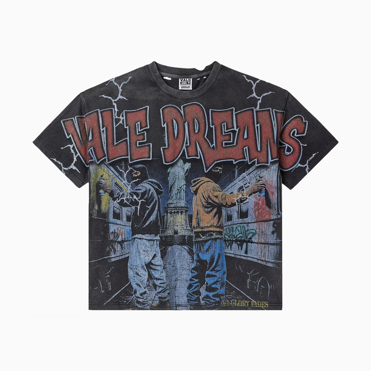 Vale Forever Tag Big Black T-Shirt