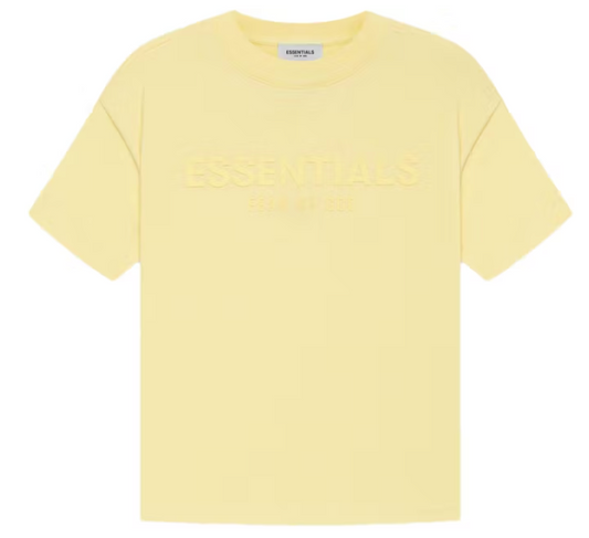 Fear Of God Essentials Yellow Tee