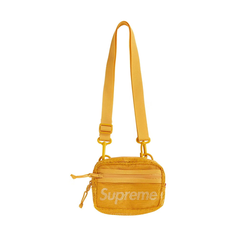 Supreme Mesh Side Small Shoulder Bag Gold SS20