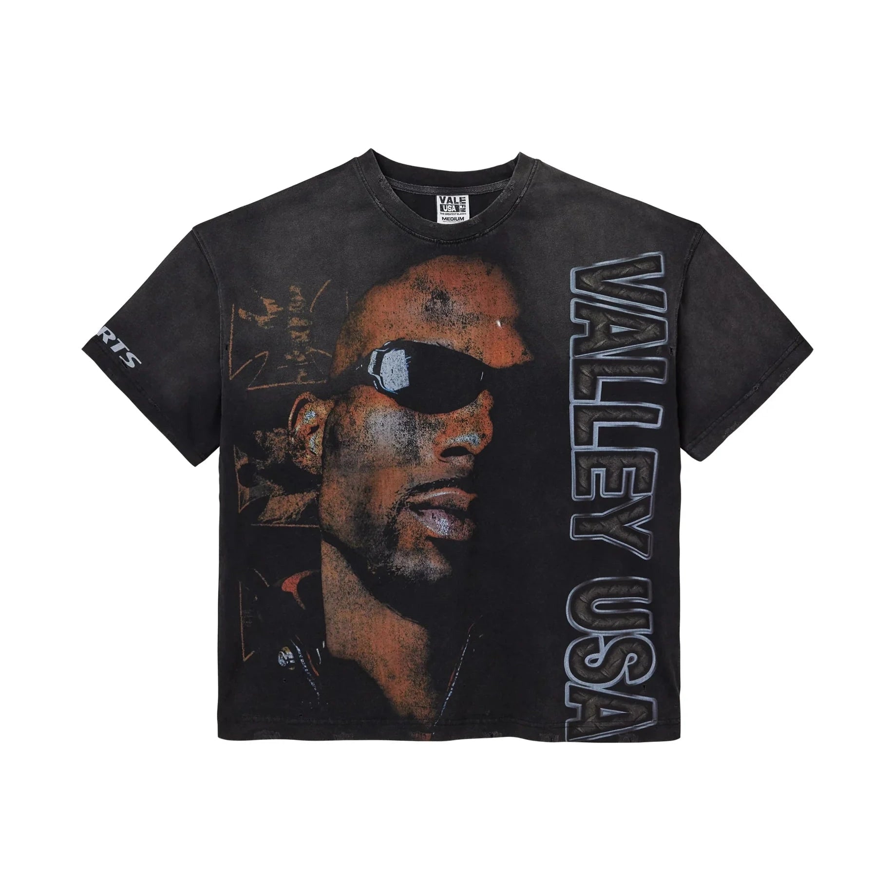 Vale The Dog Black Tee