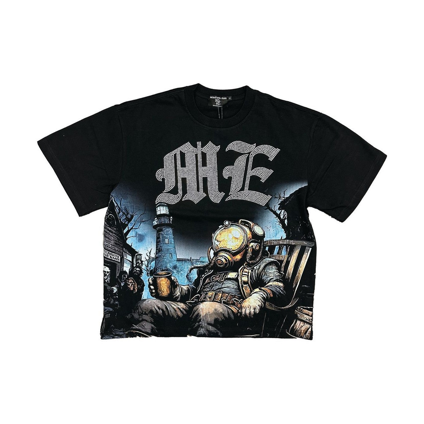 Astronaut Rhinestone 'Tee'