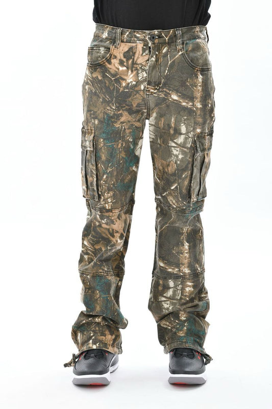 WESTERN FIT BRUSH CAMO DENIM