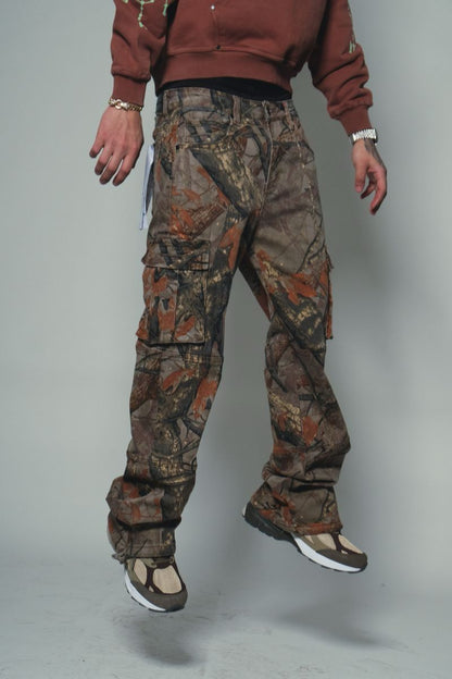 WESTERN FIT BRUSH CAMO DENIM