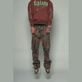 WESTERN FIT BRUSH CAMO DENIM