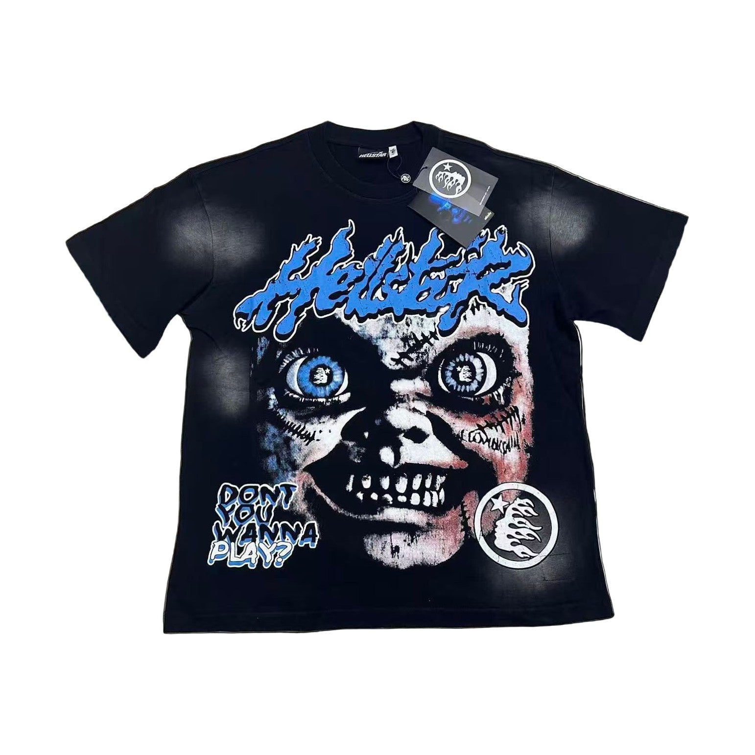 Hellstar Dont You Wanna Play Tee Black