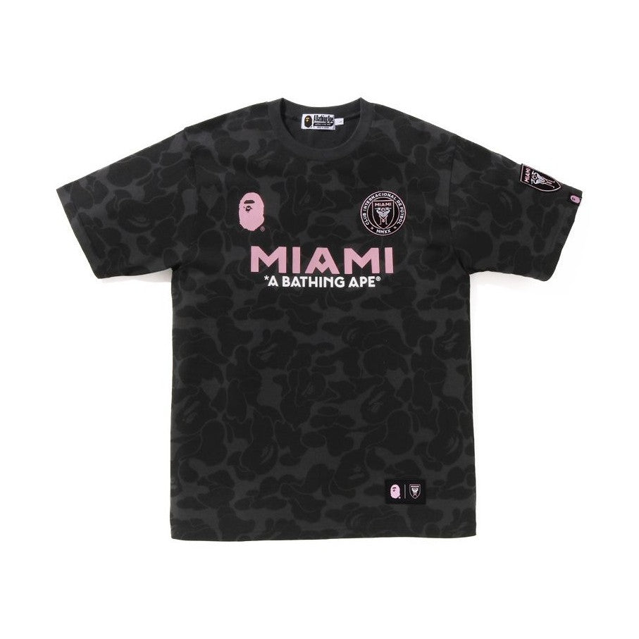 BAPE x Inter Miami CF Camo Tee Black