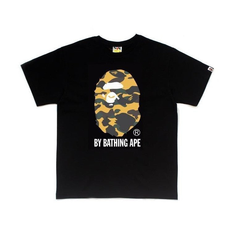 BAPE Color Camo By Bathing Ape Tee Black/Yellow