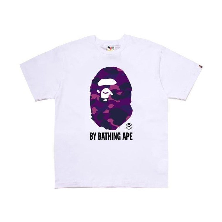BAPE Color Camo By Bathing Ape Tee White/Purple