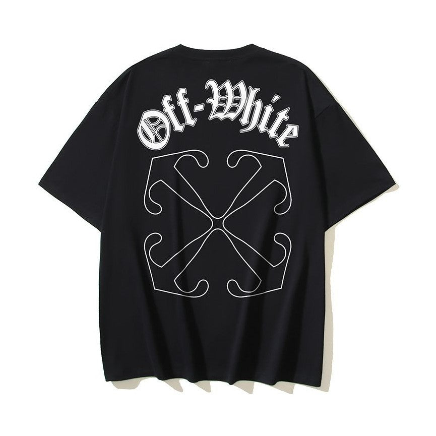 Gothic Arrow Poplin Black Tee
