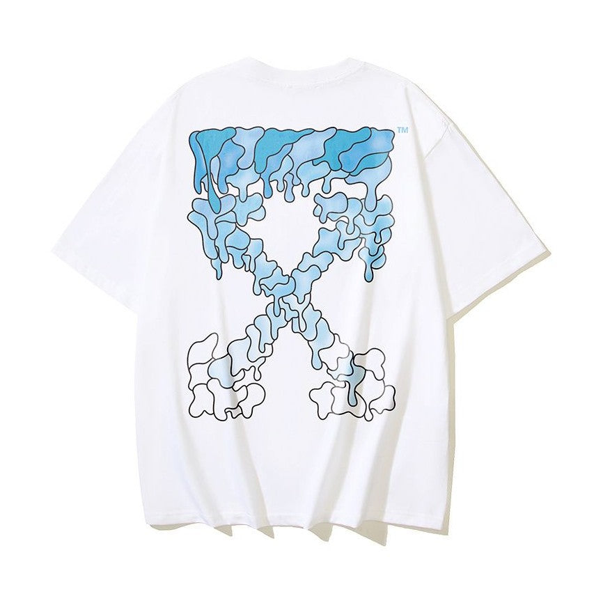 Off-White Marker Slim T-Shirt White/Blue