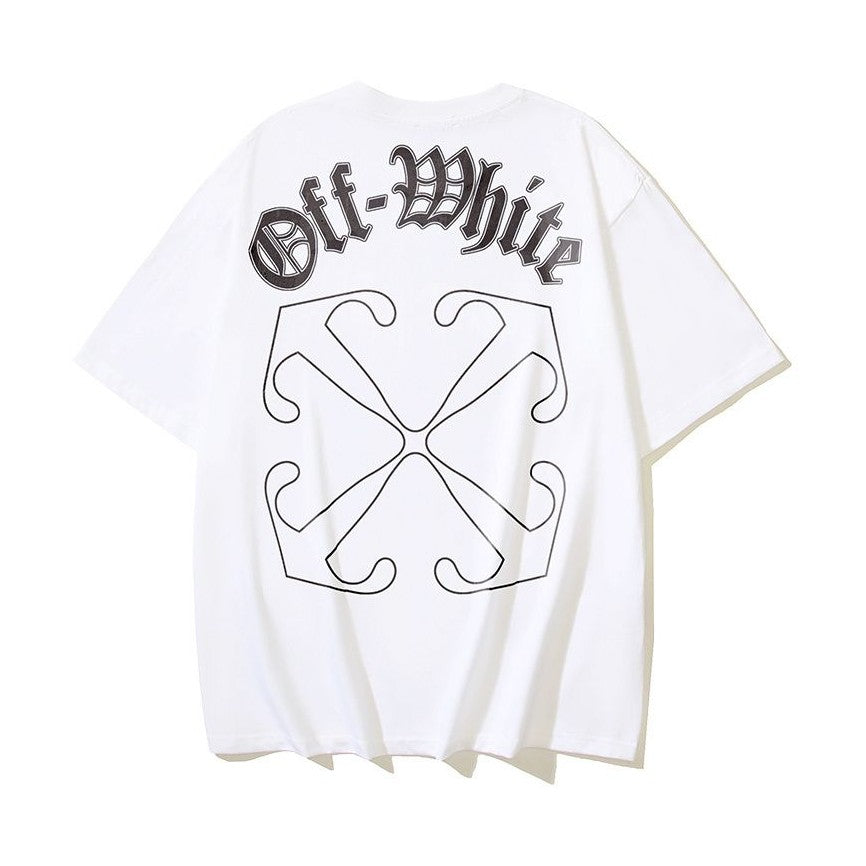 Gothic Arrow Poplin White Tee