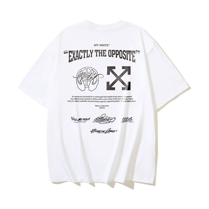 Off-White Exact Opp Over Skate Short-Sleeve Tee 'White/Black'